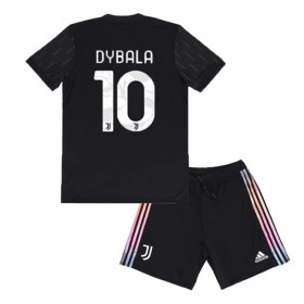 Juventus Paulo Dybala 10 Gostujući Dječji Komplet Dresovi za Nogomet 2021-2022 (+ kratke hlače)